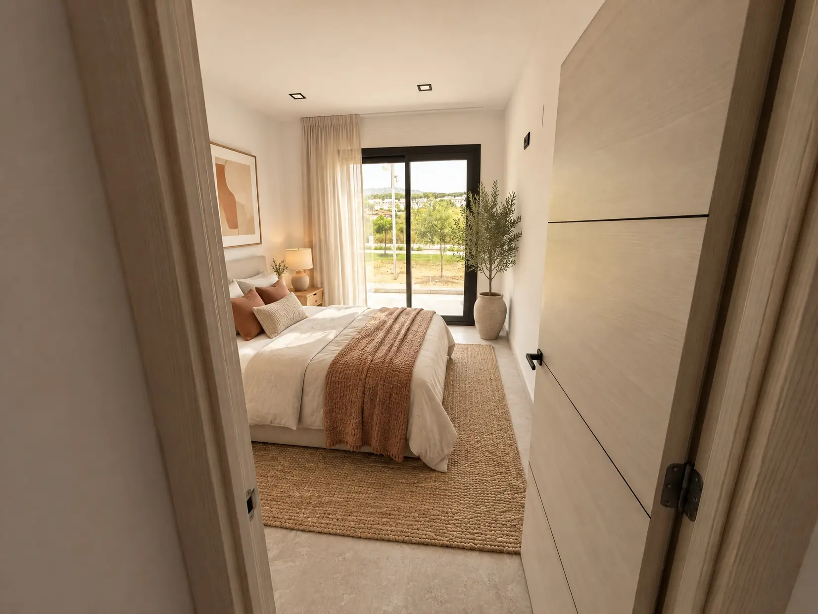 Casa S'Agaró: dormitorio
